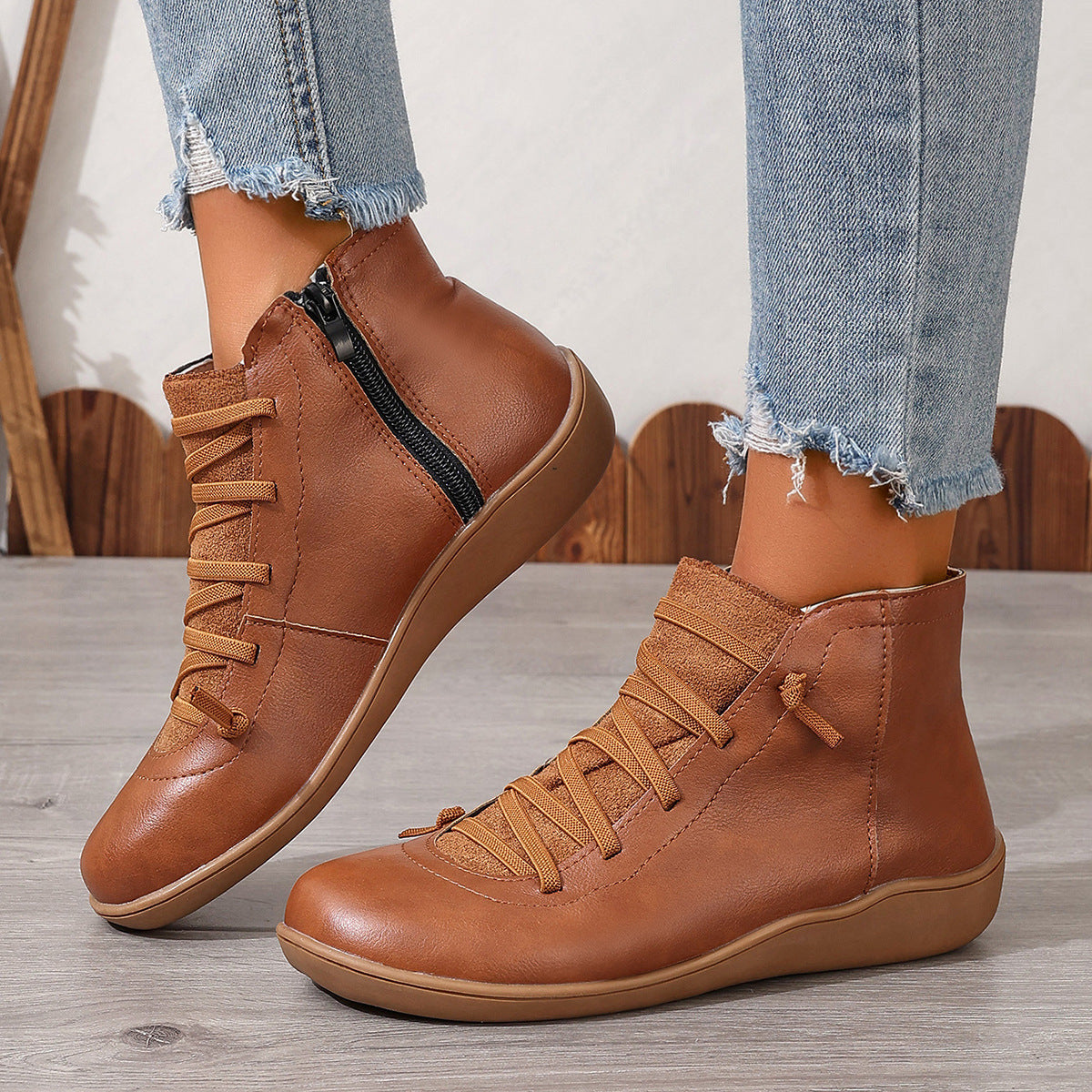Bottes courtes femme décontractées